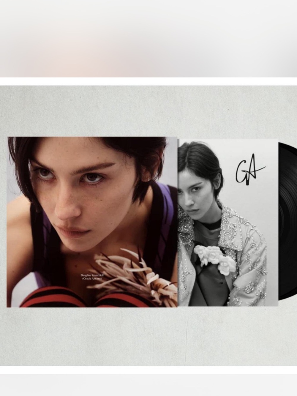SIGNED & SEALED Gracie Abrams Daughter from Hell Vinyl Record w/ Signed Art Card
